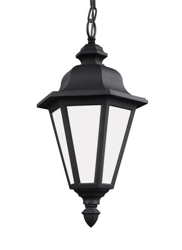 Brentwood 1 Light 10.25 inch Black Outdoor Pendant