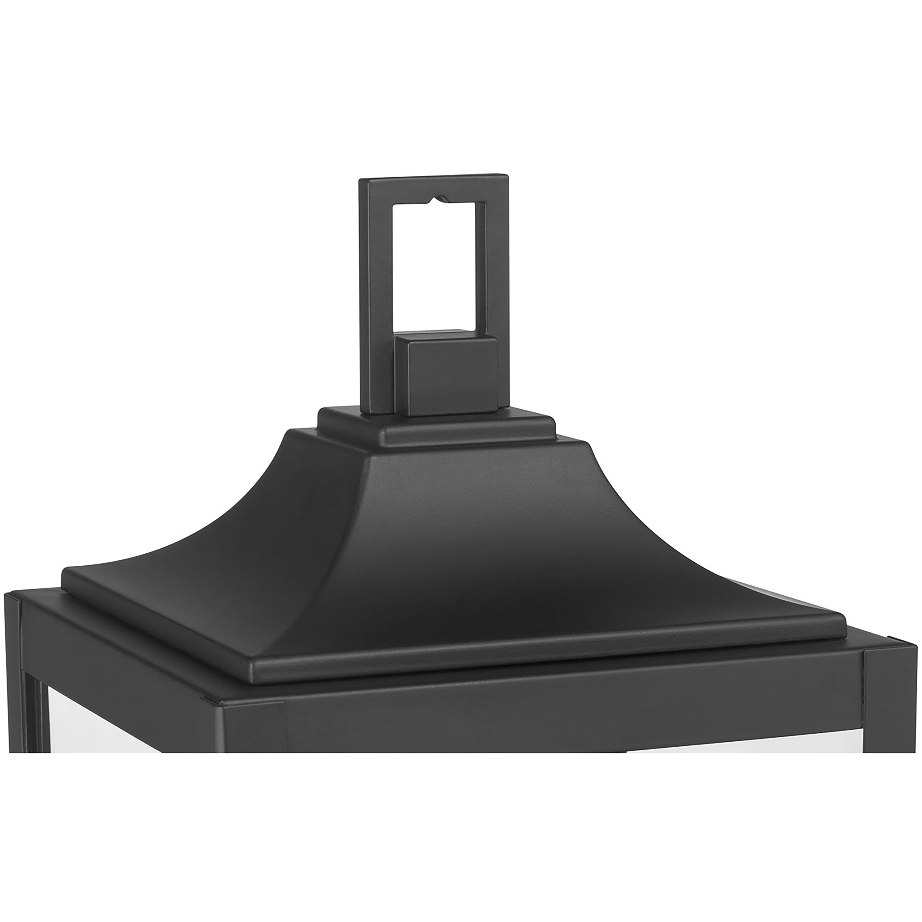 Halston 3 Light 20.5 inch Powder Coated Black Outdoor Post Lantern