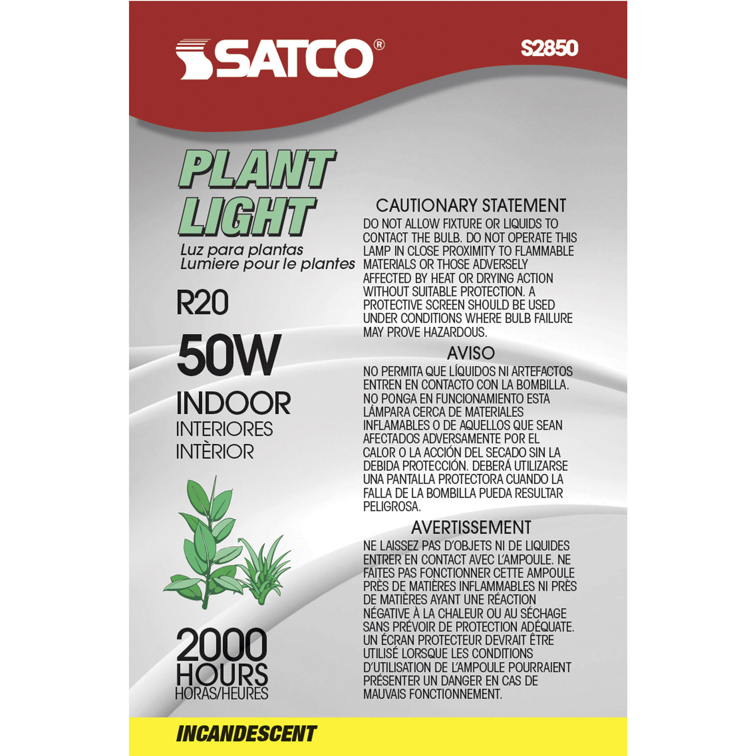 Lumos Incandescent R20 Medium E26 50 watt 120V Light Bulb