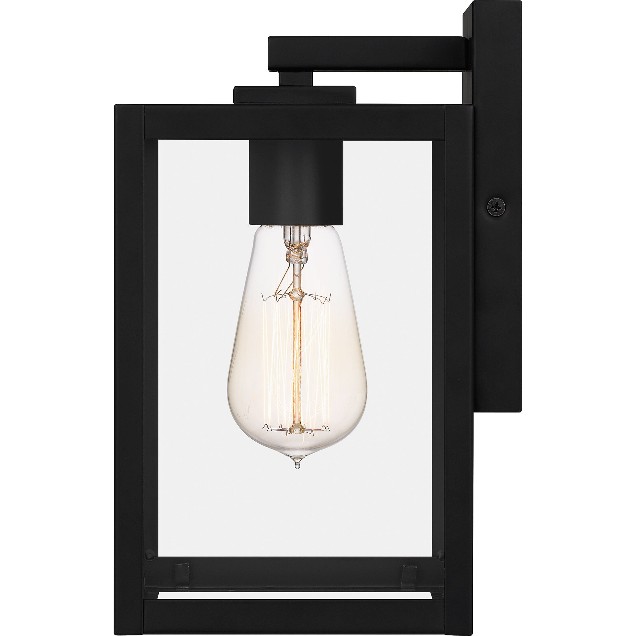 Westover 1 Light 10 inch Earth Black Outdoor Wall Lantern