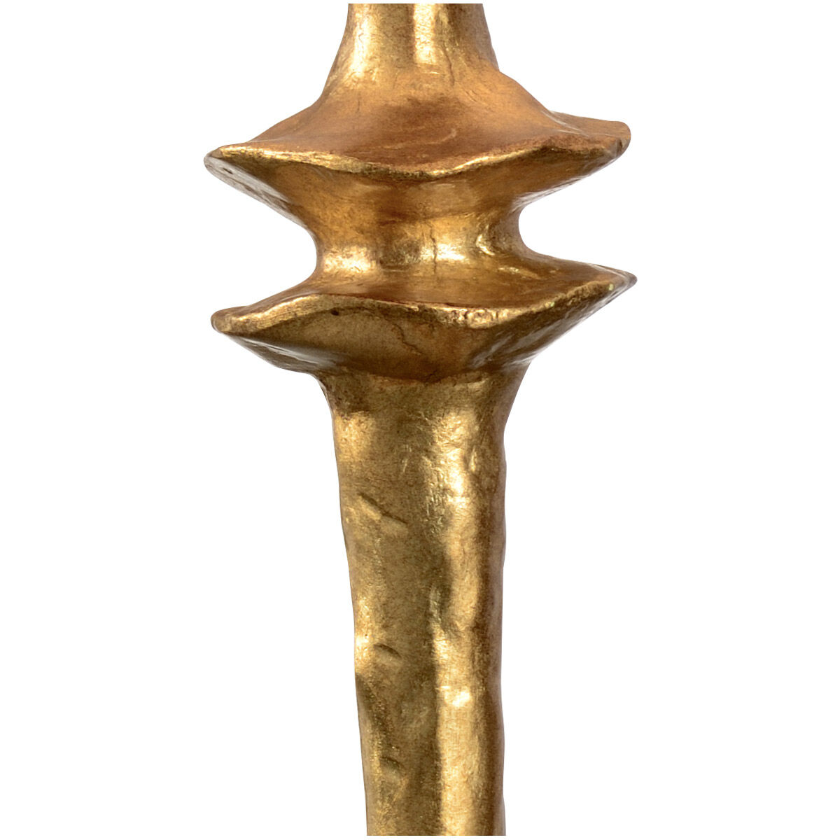 Wildwood 33 inch 100 watt Antique Gold Leaf Table Lamp Portable Light