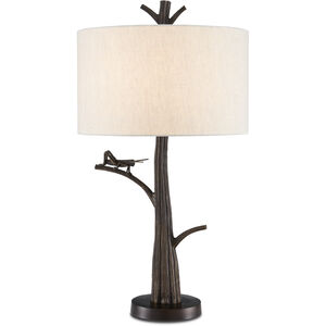Grasshopper 31 inch 150.00 watt Bronze Table Lamp Portable Light