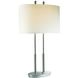 Portables 27.25 inch 10 watt Brushed Nickel Table Lamp Portable Light
