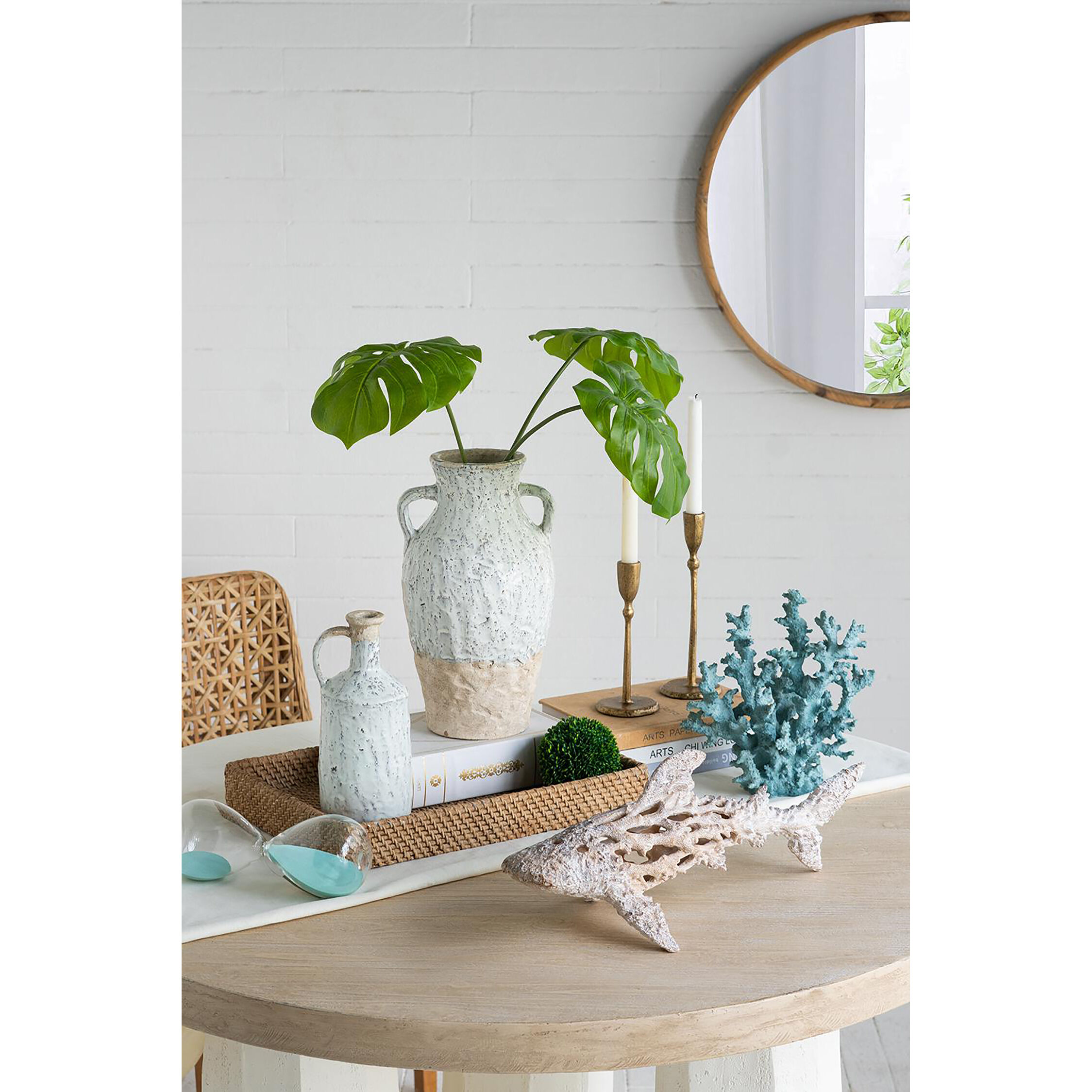Anita White Decorative Accent