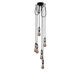 Hooked 6.0 LED 5.91 inch Steel Pendant Ceiling Light, Nude