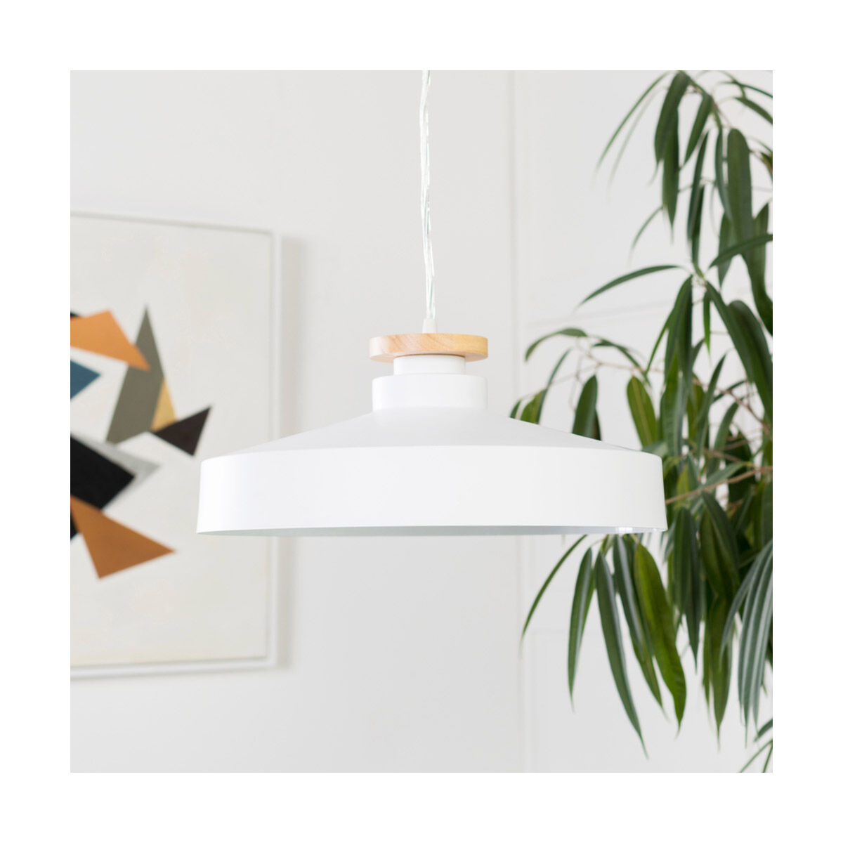 Mcclean 1 Light 16 inch White Pendant Ceiling Light 