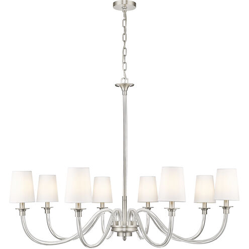 Katerina 8 Light 46 inch Brushed Nickel Chandelier Ceiling Light