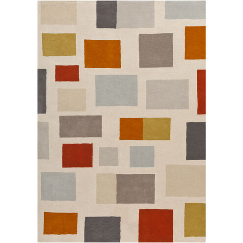 Scion Rust / Burnt Orange / Taupe Handmade Rug