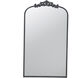 Baroque Inspired 41.7 X 24 inch Black Mirror