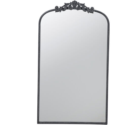 Baroque Inspired 41.7 X 24 inch Black Mirror