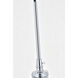 Waltz 3 Light 41 inch Chrome Pendant Ceiling Light