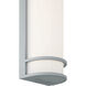 Cove 1 Light 18 inch Satin Outdoor Wall Sconce