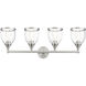 Ashridge 4 Light 35.75 inch Brushed Nickel Vanity Wall Sconce Wall Light