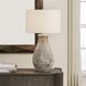 Dorothea 30 inch 150 watt Aged Stone Gray Table Lamp Portable Light