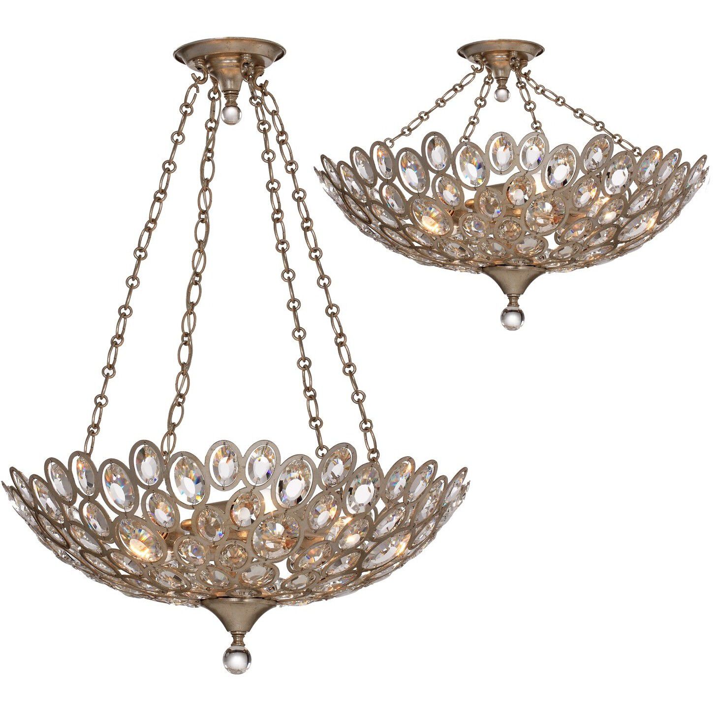 Sterling 5 Light 24.25 inch Distressed Twilight Chandelier Ceiling Light