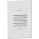 LED Step Lights 120 4.5 watt Satin White Indoor/Outdoor Step Light, Progress LED