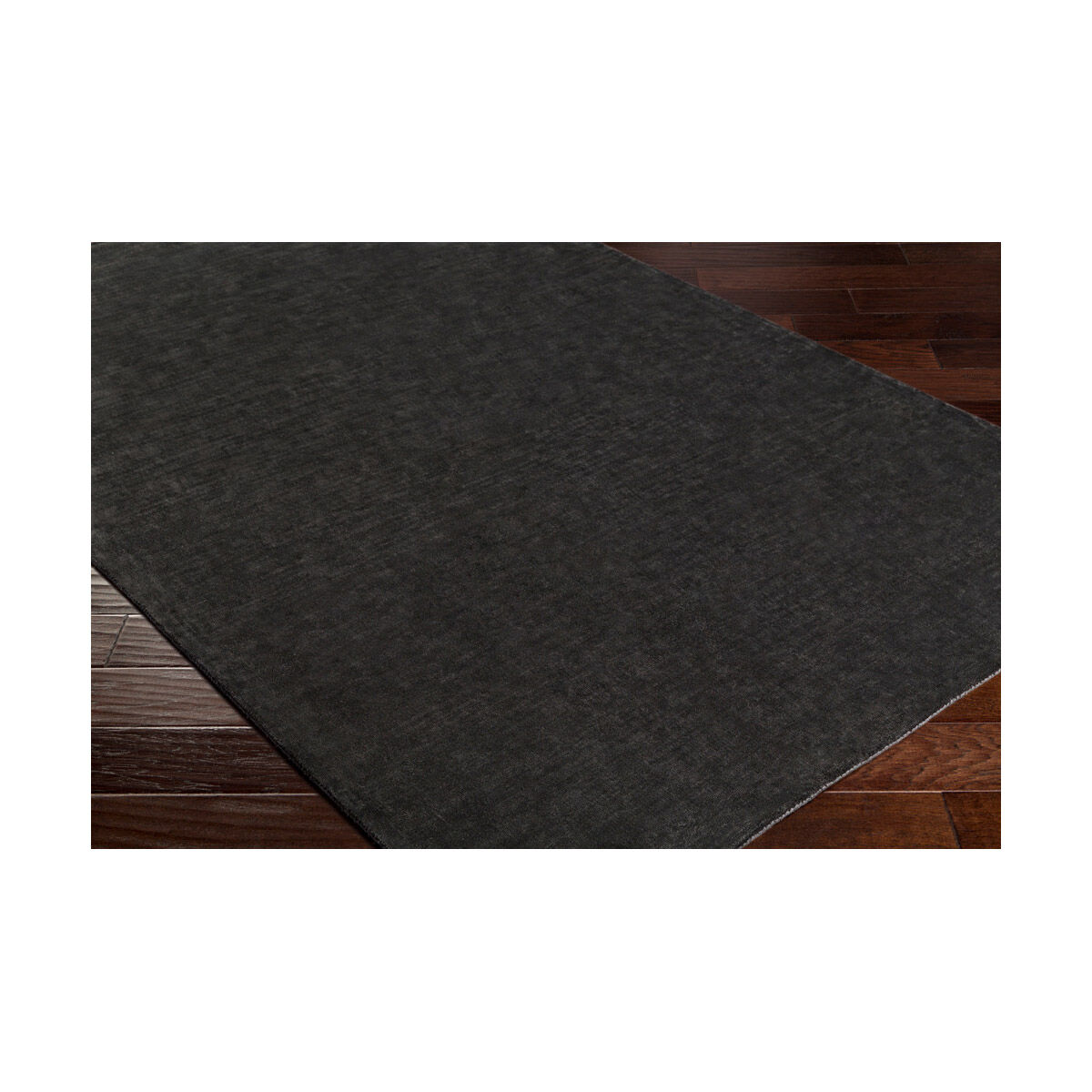 Bellatrix 156 X 108 inch Black Rugs, Viscose