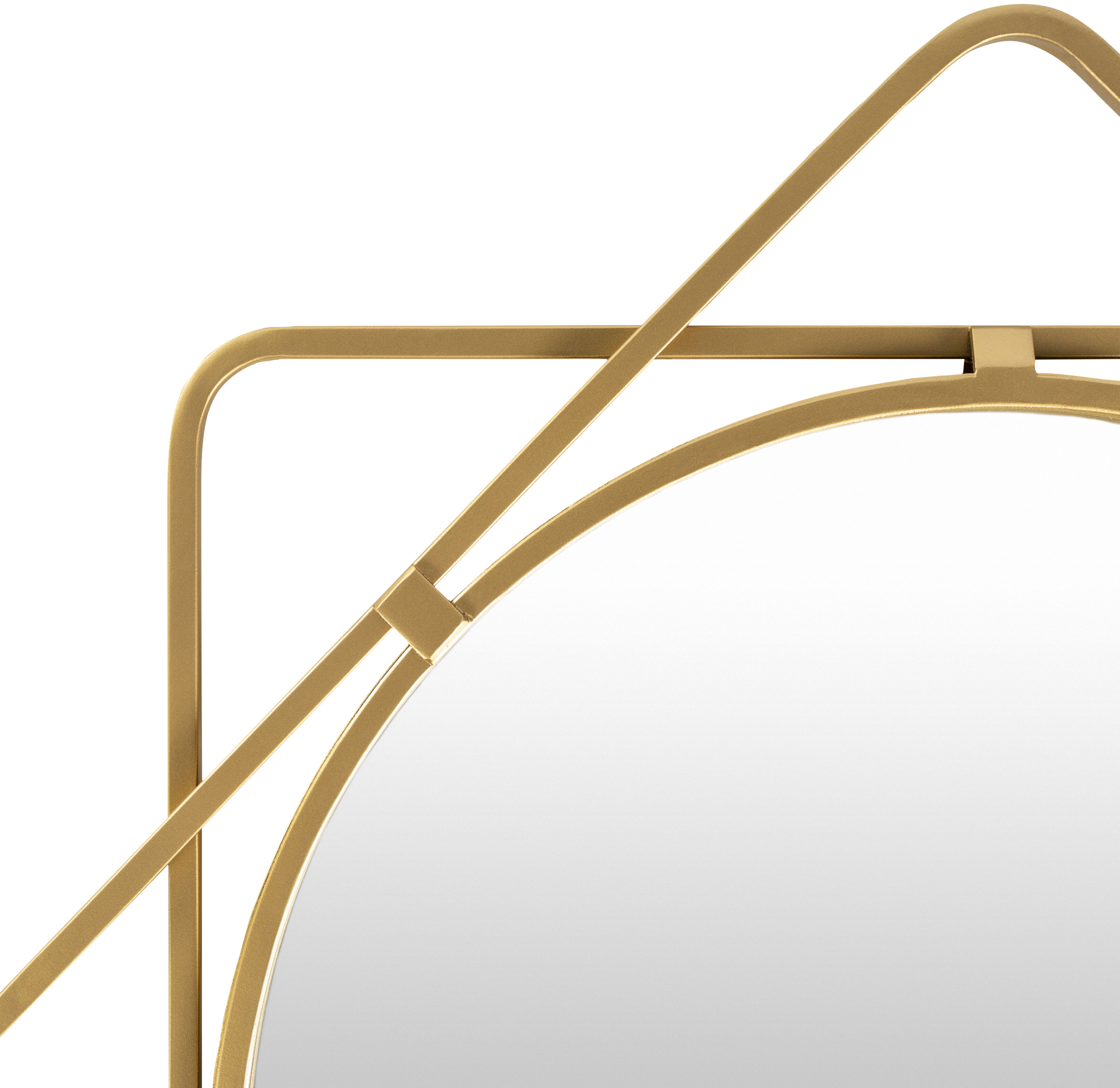 Constance 27.75 X 27.75 inch Light Grey Mirror, Medium