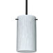 Stilo 7 1 Light Black Stem Pendant Ceiling Light