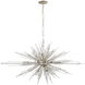 Orbital 20 Light 48 inch Gold Dust Linear Pendant Ceiling Light