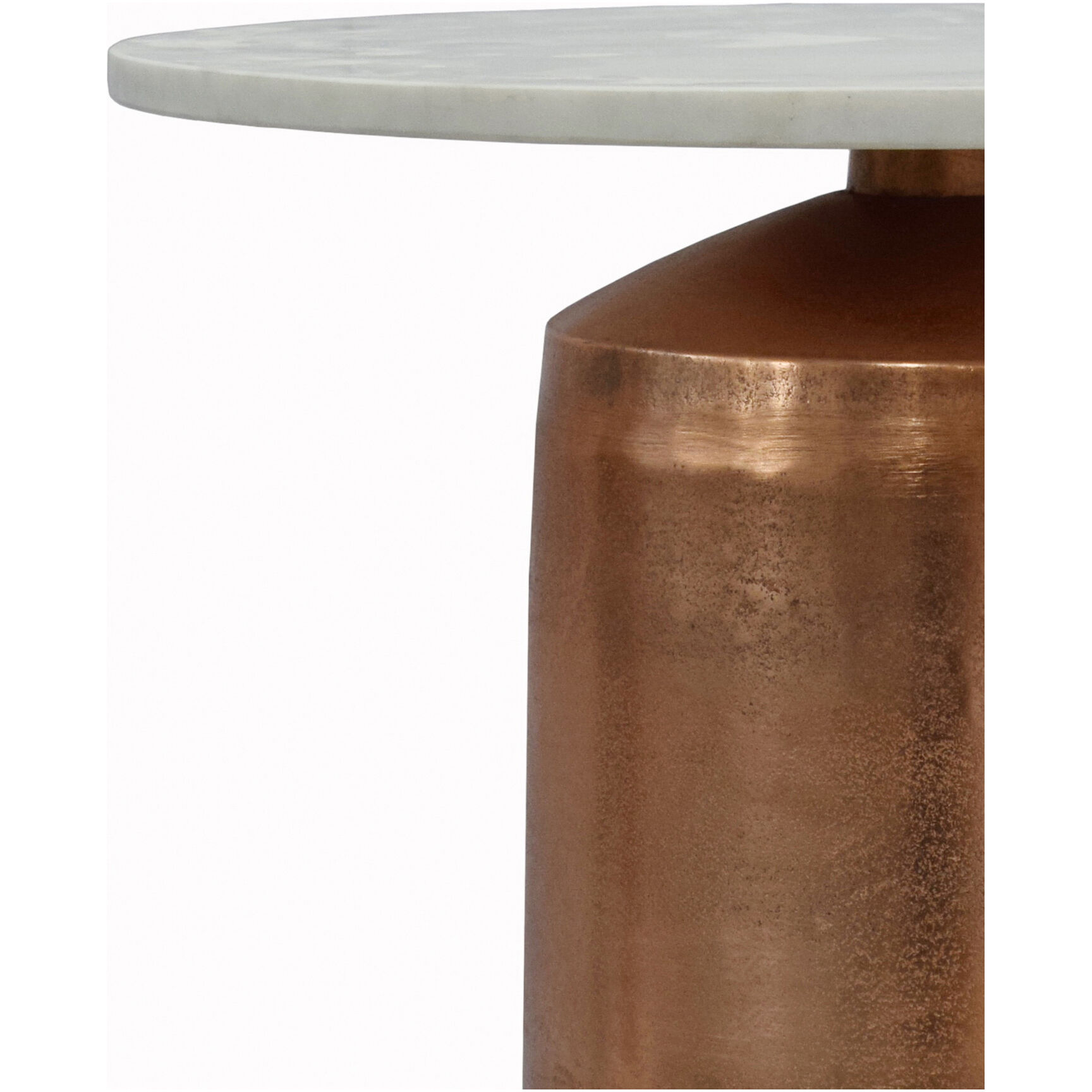 Jackie 23 X 20 inch White Accent Table, Large