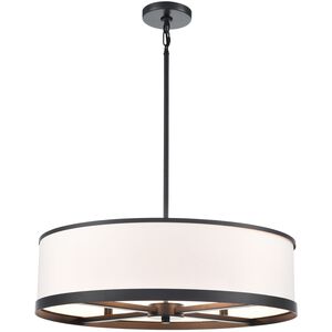High Street 4 Light 24.02 inch Black Pendant Ceiling Light
