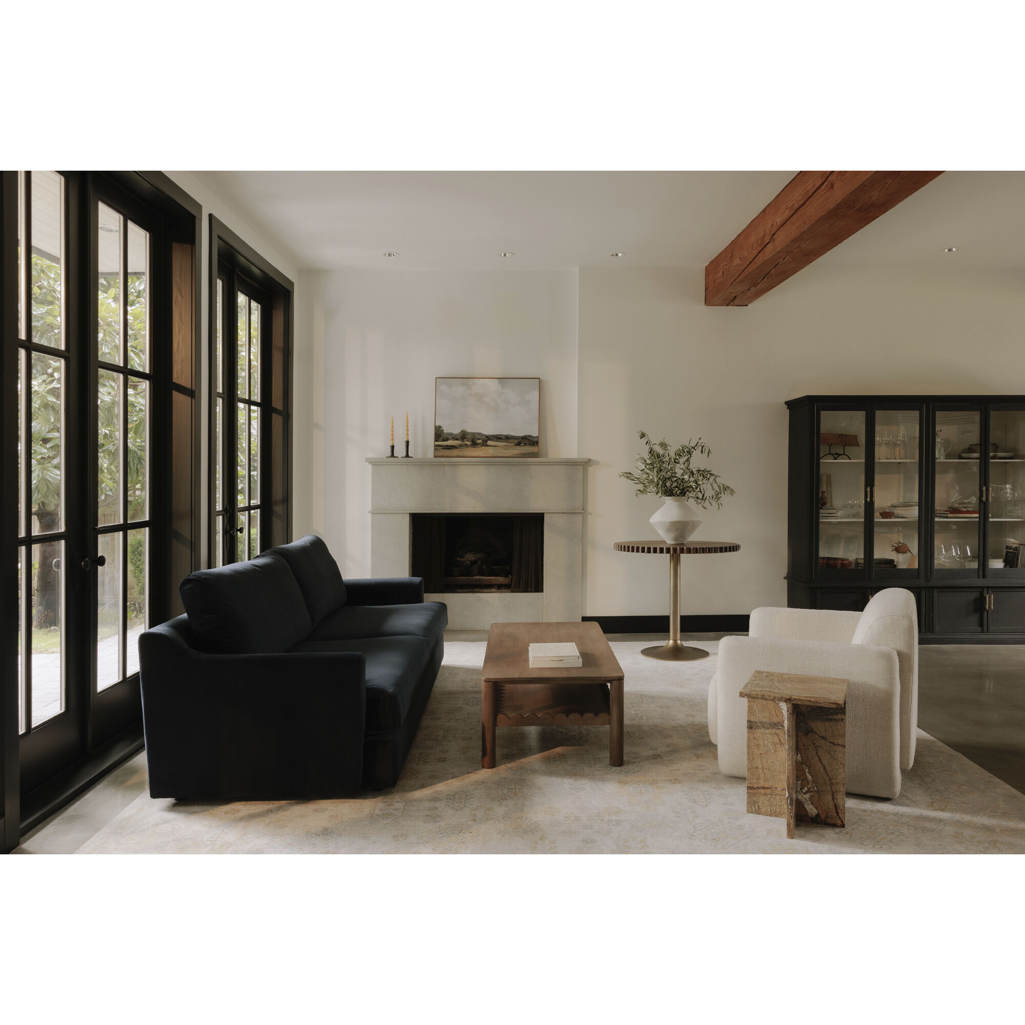 Nomi 36 X 36 inch Brown Coffee Table