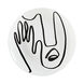 Solange White and Black Wall Decor, Set of 5