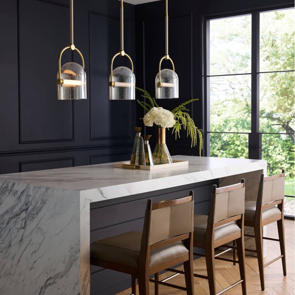 Marco 1 Light 10 inch Bone with Antique Brass Pendant Ceiling Light, Small