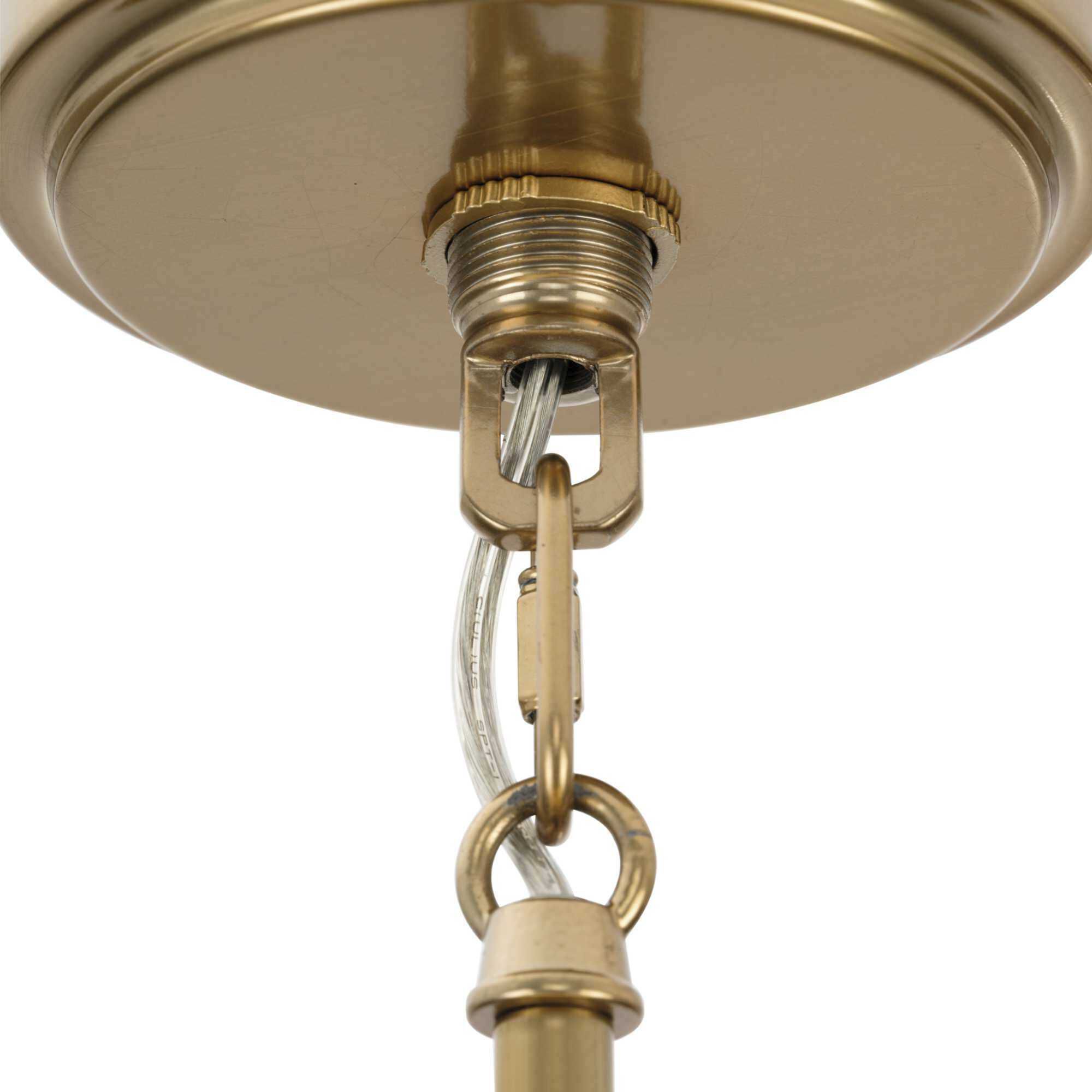 Lusail 6 Light 32 inch Soft Gold Chandelier Ceiling Light, Design Series
