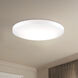 Trafalgar LED 15 inch White Flush Mount Ceiling Light