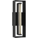 Sean Lavin Abner 16 inch Textured Black Outdoor Wall Lantern