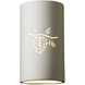 Sun Dagger 1 Light 13.75 inch Bisque Outdoor Wall Sconce in Incandescent