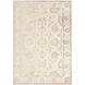 Basilica 90 X 62 inch Beige/Taupe/Khaki Rugs, Viscose and Chenille