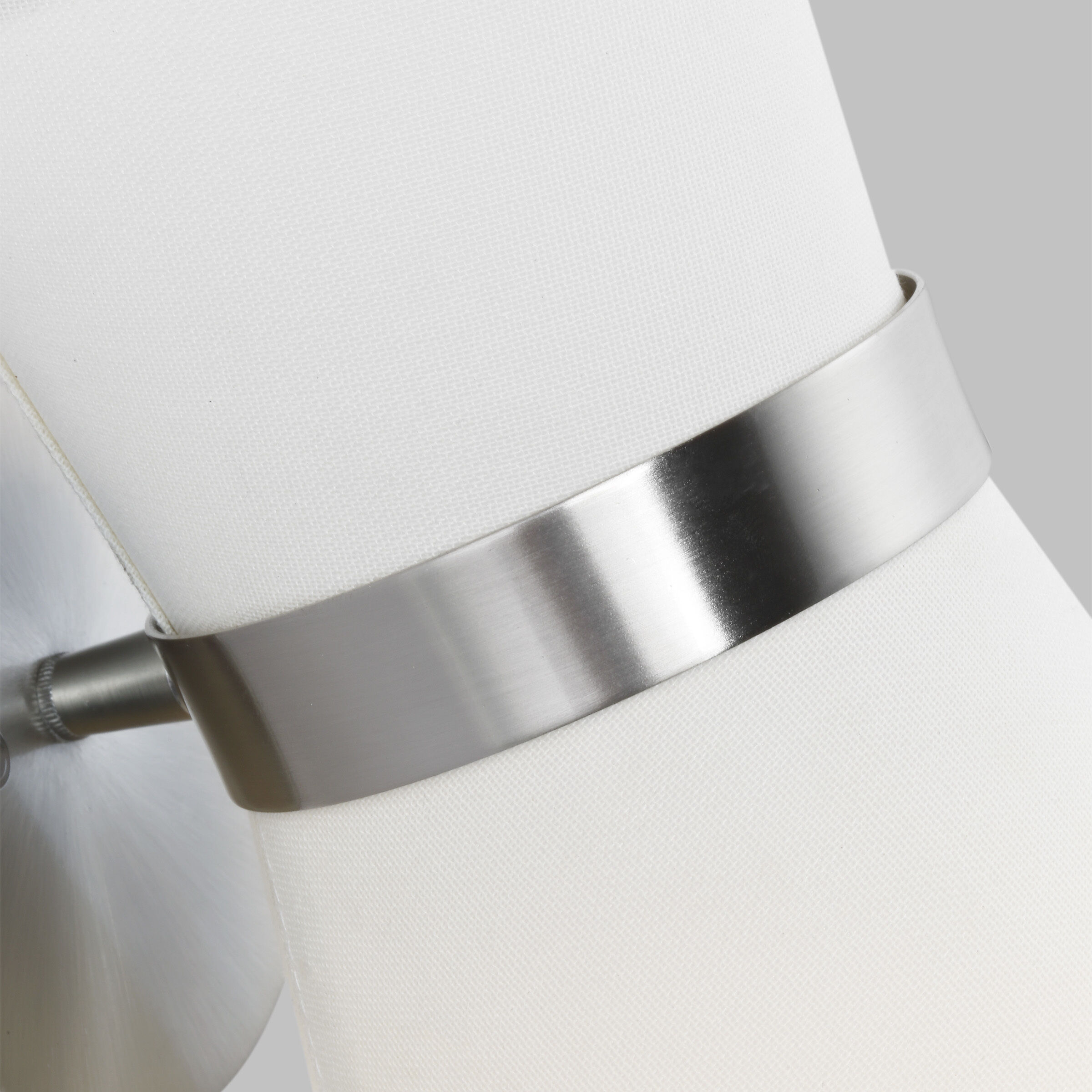 AERIN Clark Wall Bath Fixture Wall Light in Brushed Nickel