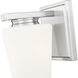 Nextra 1 Light 5 inch Brushed Nickel Wall Sconce Wall Light