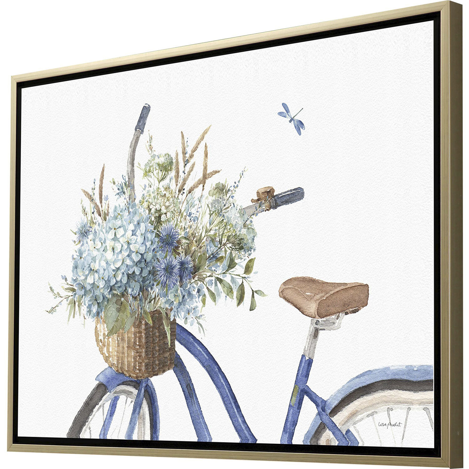 Farmhouse Blue and Green and Brown and Gray Canvas, Propac