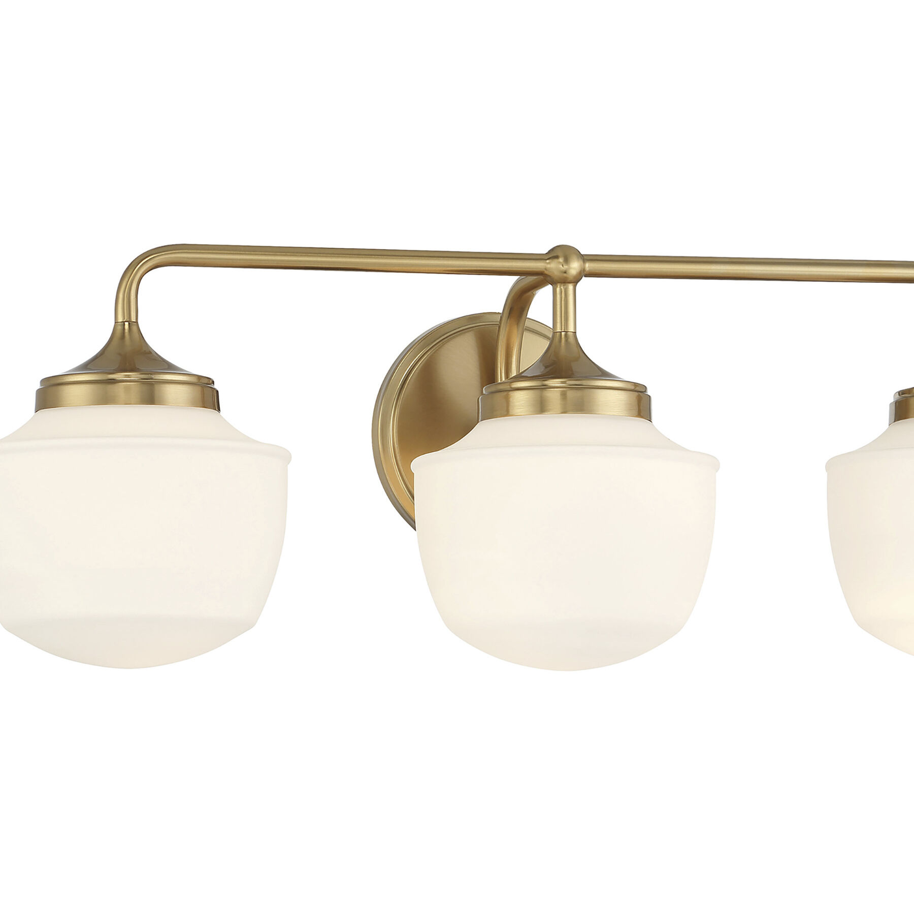 Cornwell 3 Light 23 inch Aged Brass Bath Vanity Wall Light