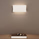 Turo 1 Light 13 inch Satin White ADA Wall Sconce Wall Light