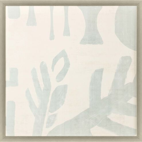 Geometrics Collection White Framed Art