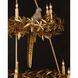 Aviary 12 Light 43.25 inch Swedish Gold Two-Tier Chandelier Ceiling Light