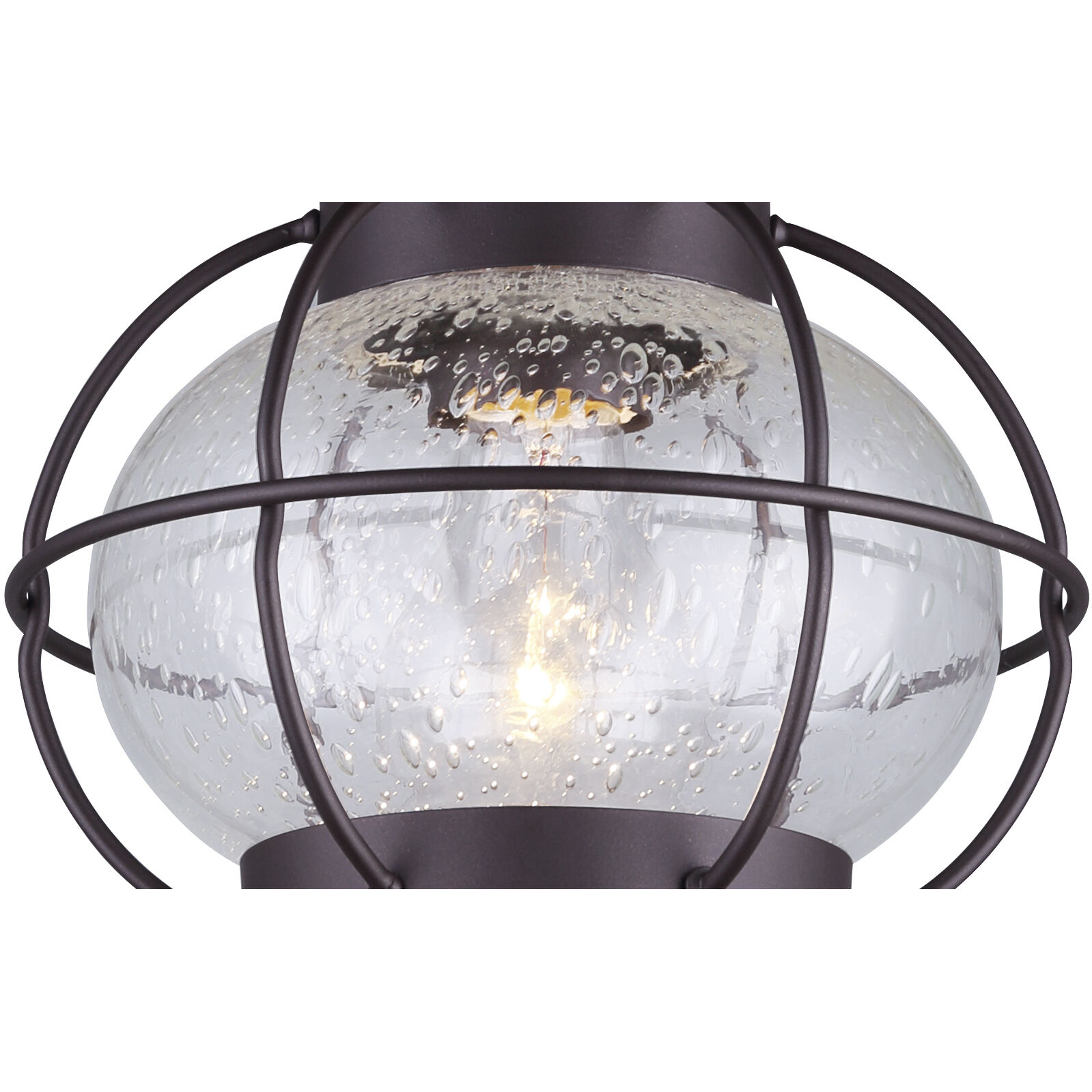 Madison 1 Light 8 inch Oil Rubbed Bronze Flush Mount Ceiling Light