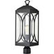 Oaklyn 1 Light 23.13 inch Matte Black Outdoor Post Light