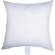 Dann Foley 24 inch Matte Black and White Decorative Pillow