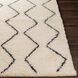 Beni Shag 84 X 63 inch Black Rug in 5 x 8, Rectangle