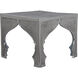 Odisha 13 X 13 inch Nickel Side Table