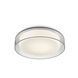 Aston LED 10 inch Clear Flush Mount Ceiling Light