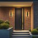Waylen 2 Light 24 inch Black Outdoor Wall Sconce