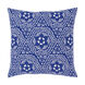 Global Blues 18 X 18 inch Dark Blue/White Pillow Kit, Square
