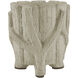 Faux Bois Portland and Faux Bois Planter, Small
